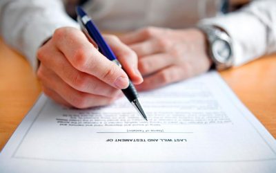 Aceptación de una herencia.