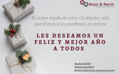 Feliz 2021 Moya Marín Abogados